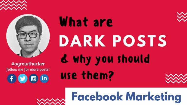 What are “dark posts” & Why you should use them?