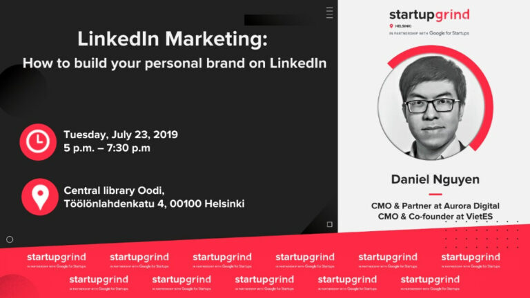 Interested in leveraging your LinkedIn for your career or business? Come to my LinkedIn Marketing workshop on 23rd July